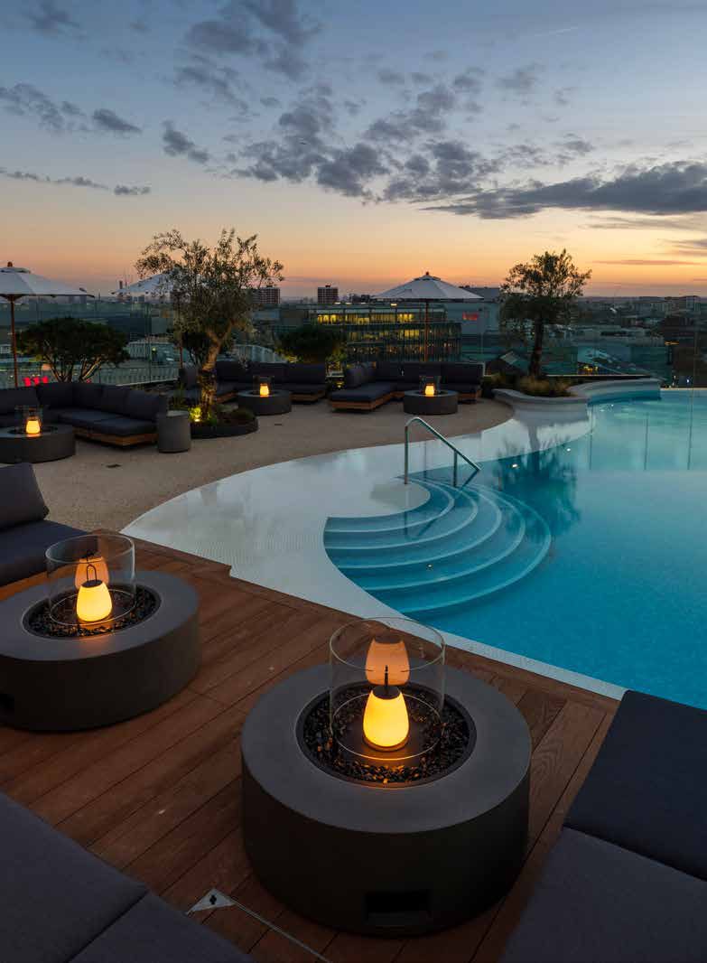 Beach Club · Sunset Fire Pits